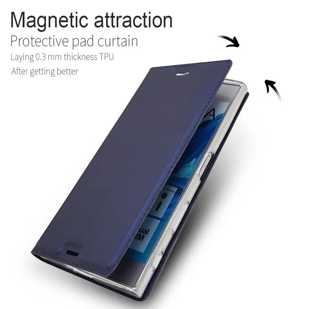 Чехол для телефона для Coque sony Xperia XZ X Z F8332 чехол для Fundas sony XZ xz F8331 XZ5 Xperia 10 Чехол Флип из искусственной кожи чехол s shell