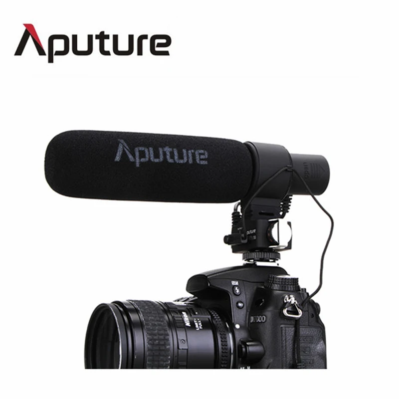 Aputure V-MIC D2 Регулируемая чувствительность Направленного Конденсаторный Микрофон