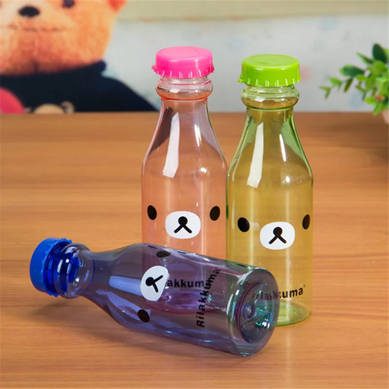 Qisen портативные бутылки для воды без BPA герметичные 9 цветов|bear water bottle|unbreakable