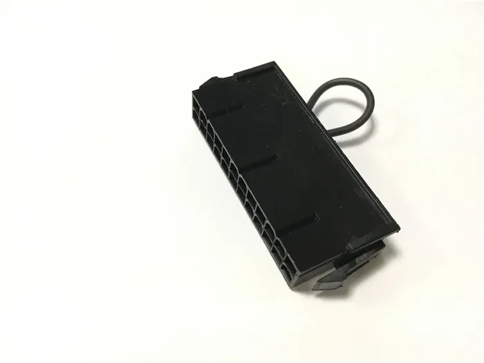Высокое качество ATX PSU 24pin 24p 2 * 12pin источник питания Перемычка стартовый разъем