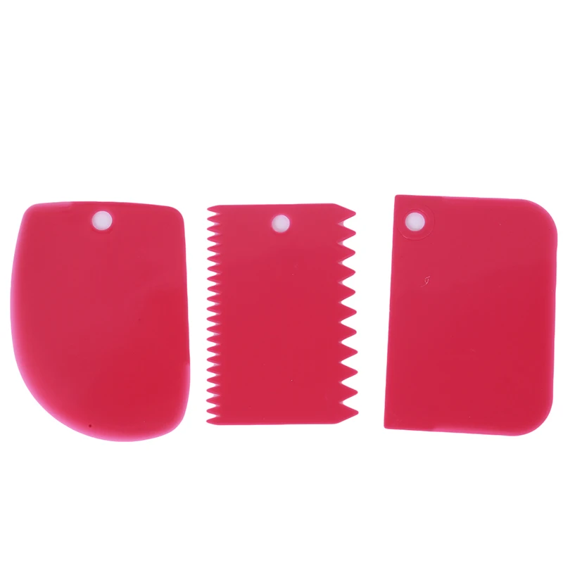 3 шт./компл. пластик для торта торт лопатка скребок Комплект миксер теста машины