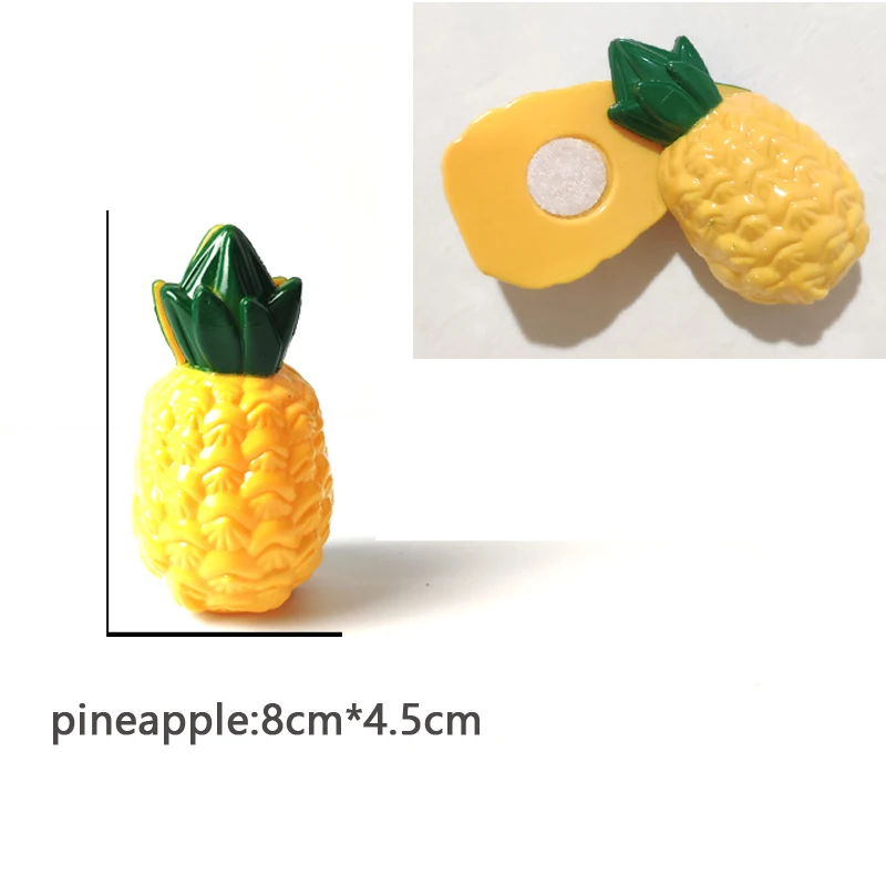 pineapple Пластиковая игрушка для резки фруктов и овощей, безопасный детский игровой домик, развивающая игрушка, безопасные кухонные игрушки, наборы для детей, подарок - Цвет: pineapple
