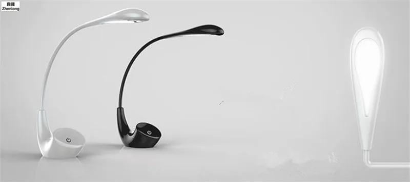 USB перезаряжаемые светодиодные настольные лампы Регулируемая лампа для чтения