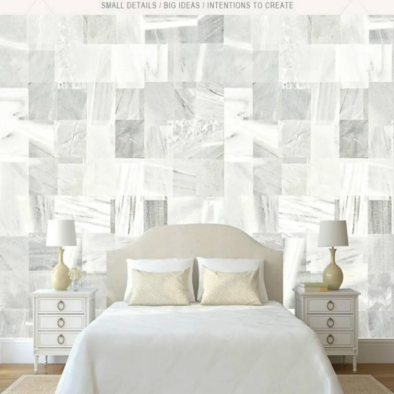 Пользовательская 3d настенная бумага для стен фрески Современная