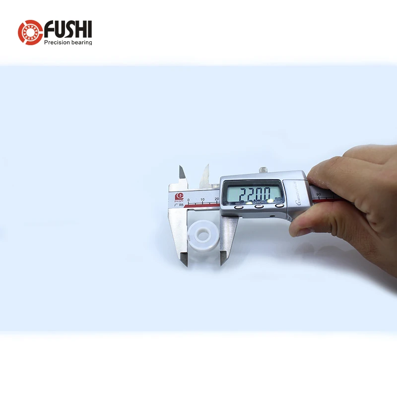 608-2RS Полный керамический подшипник ZrO2 1 шт 8*22*7 мм P5 608RS двойной герметичный пыленепроницаемый 608 RS 2RS керамические Шариковые подшипники для скейта 608CE