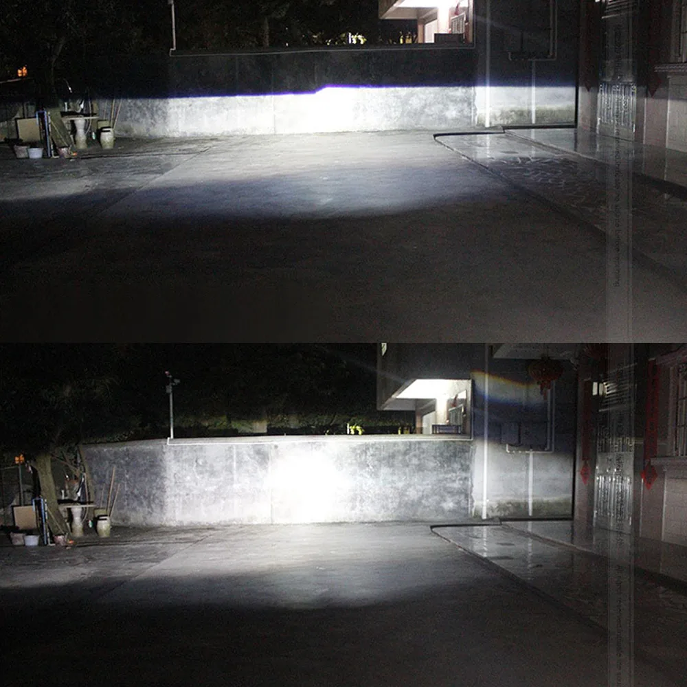 Биксеноновая мини линза для проектора 2 5 дюйма маска кожух с двойным кольцом