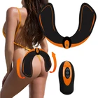 EMS беспроводной Электрический массажер для тренажер для бедер, стимулятор мышц живота для талии, ягодиц, подтяжки ягодиц, тонер для похудения