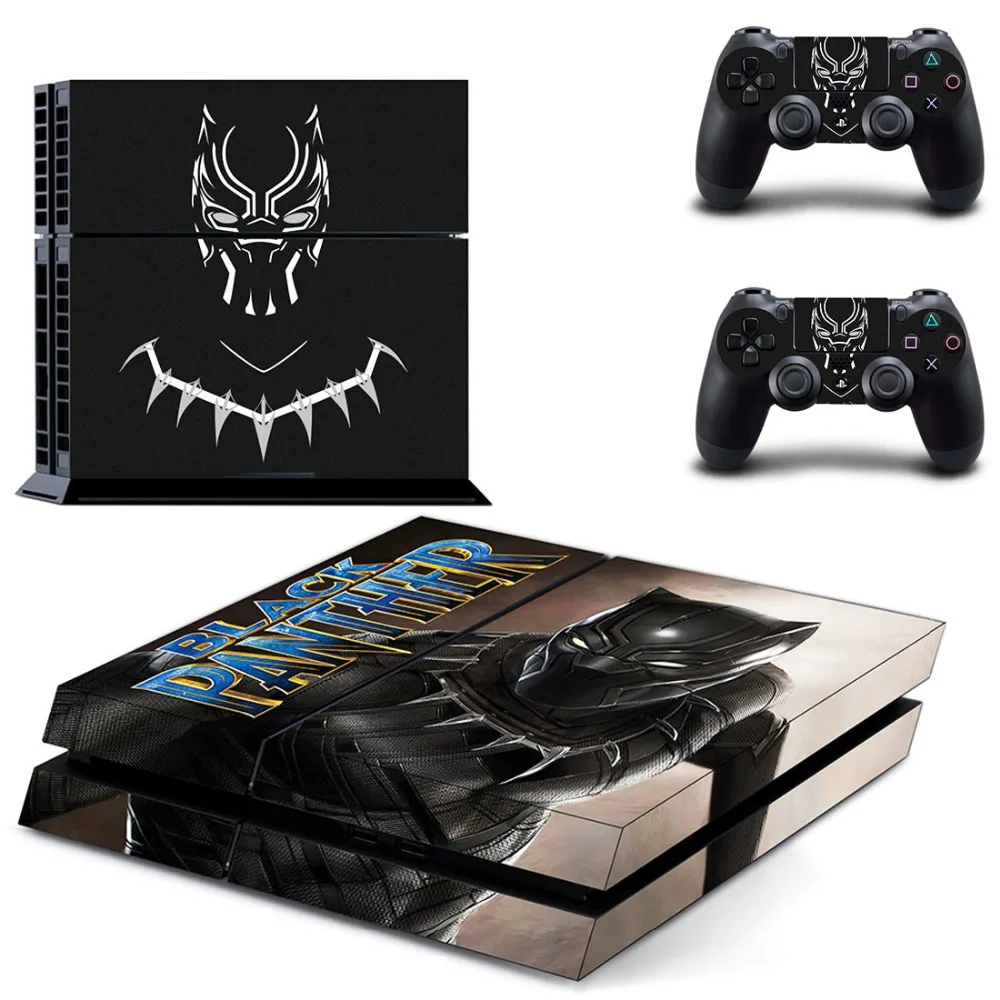 Черная пантера стикер s виниловая наклейка PS4 play станция 4 Pegatinas контроллер кожи