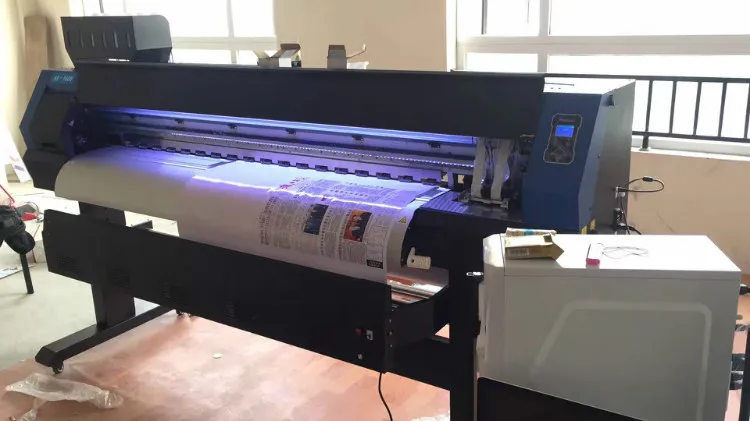 Высокоскоростной промышленный постер брошюра холщовая печатная машина рулон