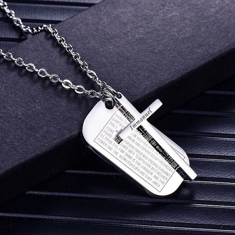 Религиозные 316L нержавеющая сталь круглой формы квадратные и крест Библия