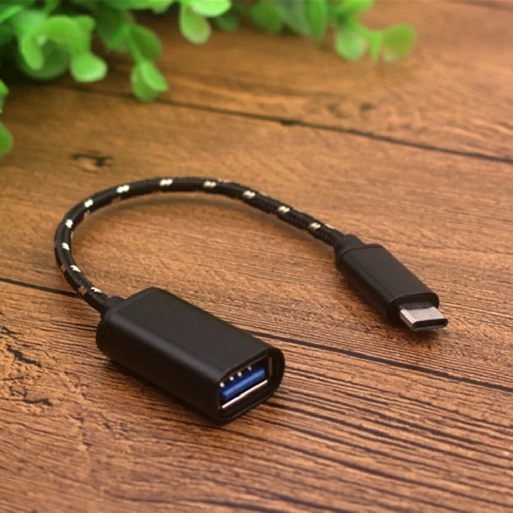 Type-C OTG Кабель-адаптер USB 2,0 type C штекер USB 2,0 A Женский OTG кабель для передачи данных Адаптер Для Sansumg LG sony htc Xiaomi Andriod
