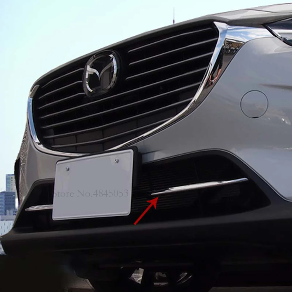 Автомобильная передняя решетка Планки для Mazda CX-3 CX3 2017 2018 2019 Высокое качество ABS