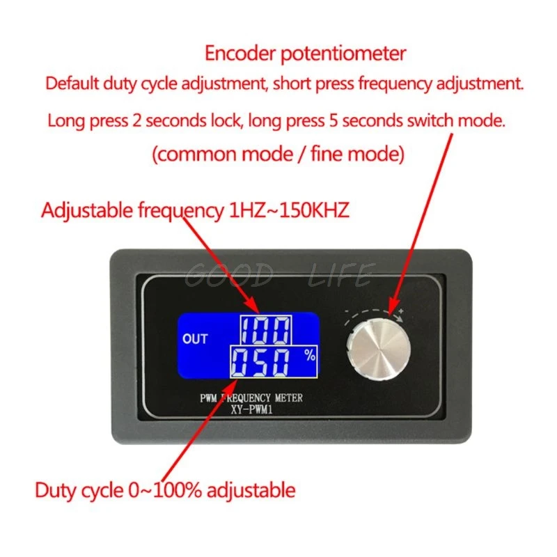 XY PWM1 модуль генератора сигналов Регулируемая PWM частота импульса рабочий цикл