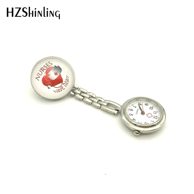 2018 новые Мультяшные часы медсестры Забавные с рисунком круглые Ручные ювелирные