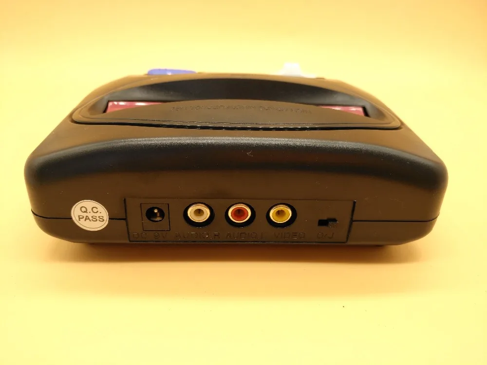 FEIHAO Ретро ТВ Видео игровая консоль для MegaDrive 16 бит игровой Картридж с 14 встроенными играми и 18 в 1 игровая карта AV выход