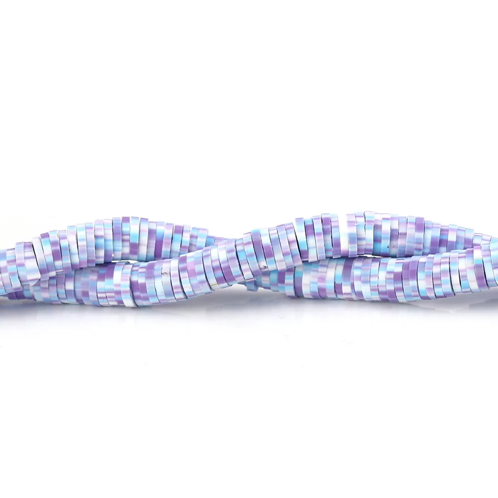 DoreenBeads Полимерная глина Katsuki Бисер Круглый 6 мм (2/8 &quot) Диаметр отверстие: около 1 8 41