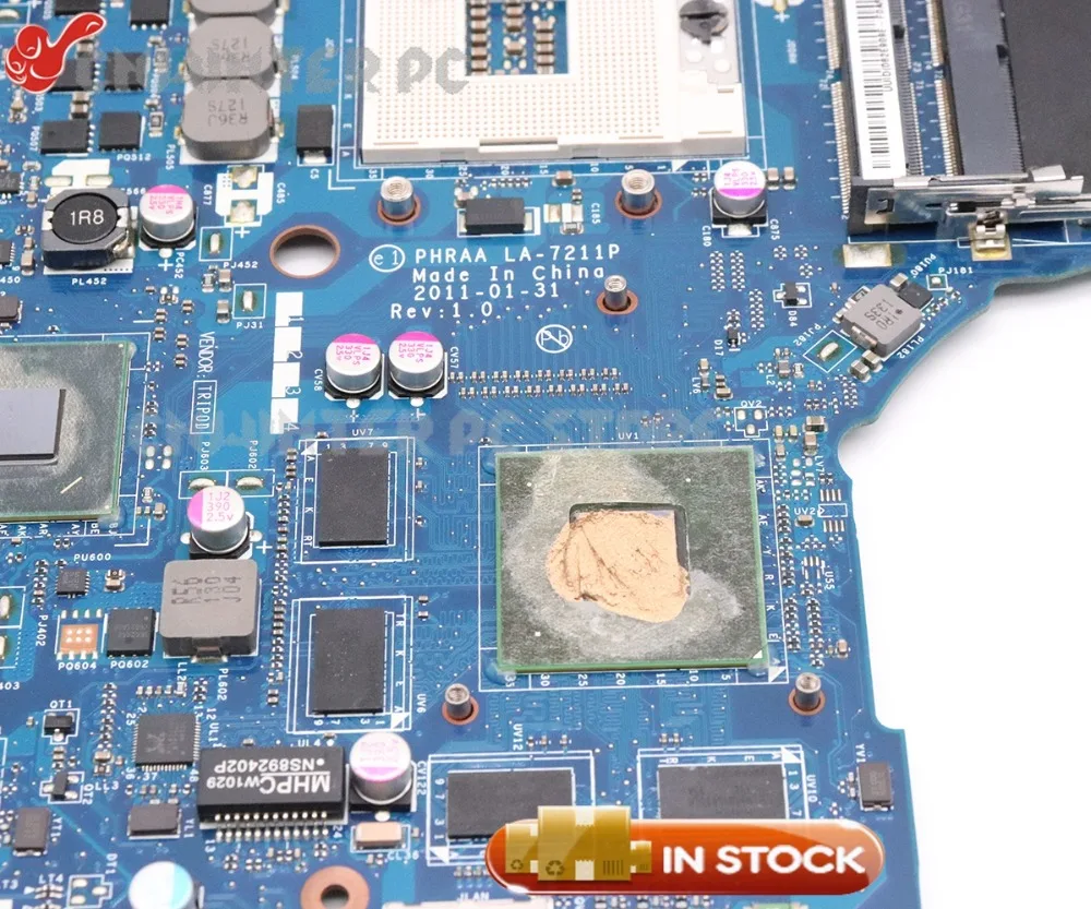 Материнская плата для ноутбука Toshiba Satellite P770 P775 HM65 DDR3 GT540M 1 Гб|Материнские платы| |