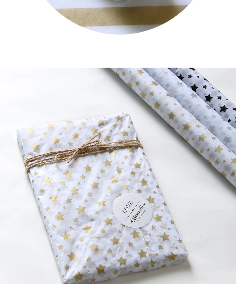 50*70cm Tissue Paper Flower Clothing Shirt Shoes Gift Packaging Craft Paper Roll Wine Wrapping Papers