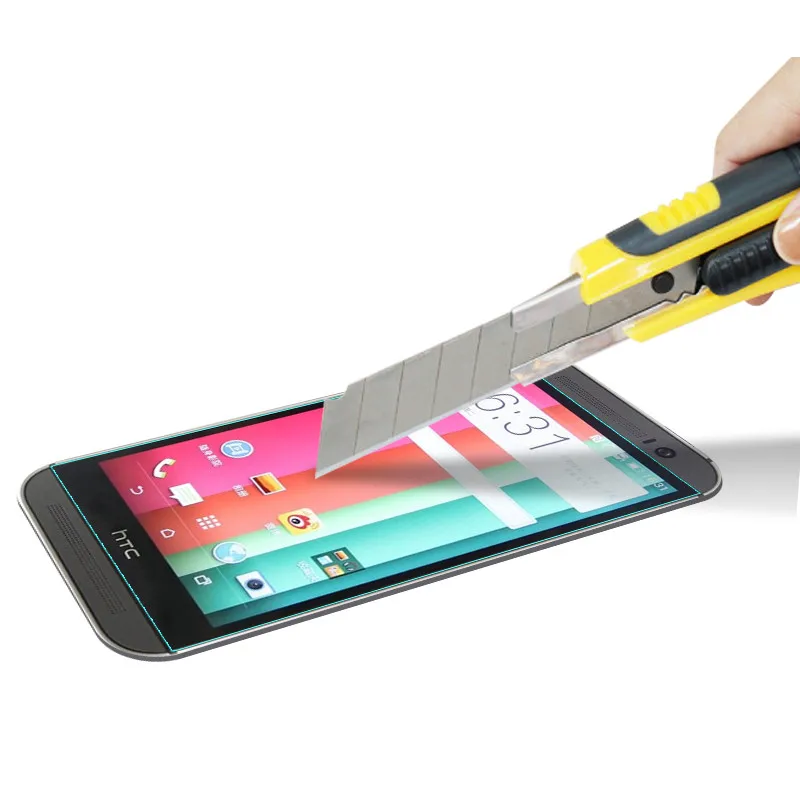 Для htc One M8 Dual Sim защита экрана из закаленного стекла 0,26 мм 9H Защитная пленка для M8i Eye M8Ew M8d M8s M8si M8t M8x