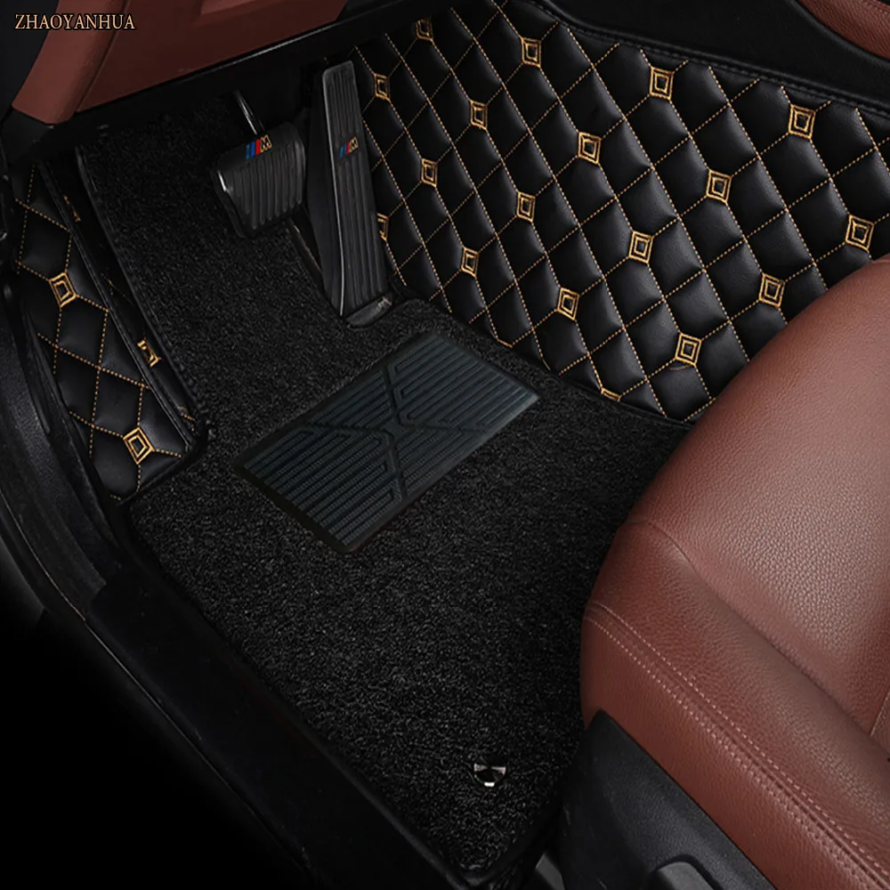 Zhaoyanhua автомобильные коврики для Hyundai ix25 ix35 Elantra Santafe Соната Solaris Tucson Верна Veloster 5D