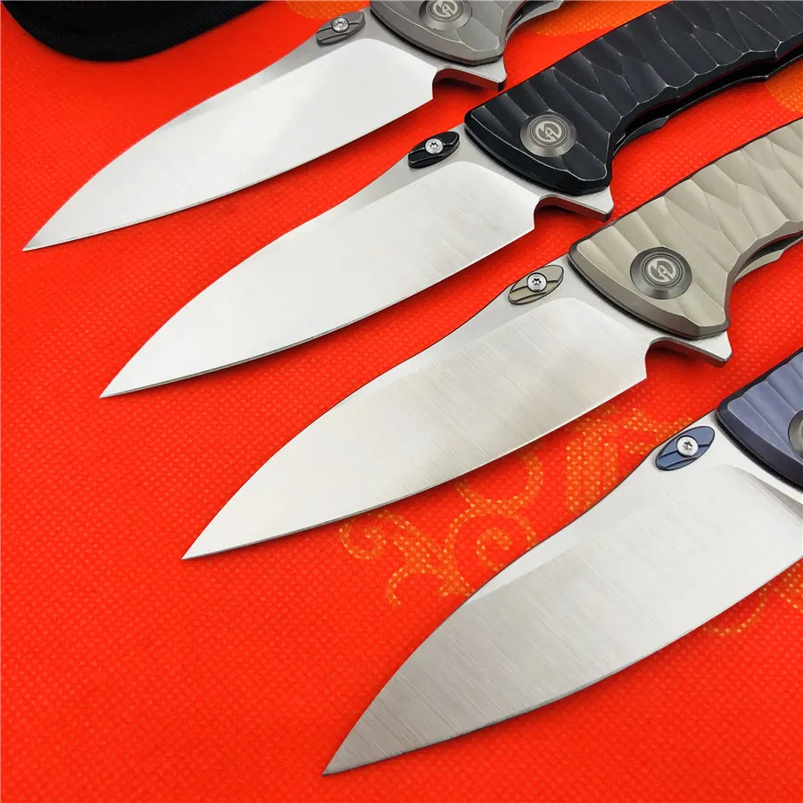 MAXACE Ворон Флиппер складной нож M390 лезвие TC4 титановая ручка Открытый лагерь Охота выживания карманные Кухонные Ножи EDC инструмент