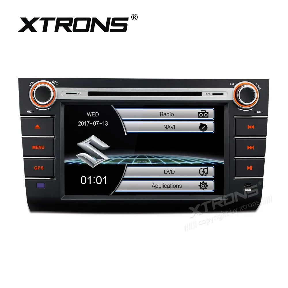 XTRONS 8 &quotHD цифровой сенсорный экран 2 Din автомобильное радио DVD плеер GPS SWC для Suzuki