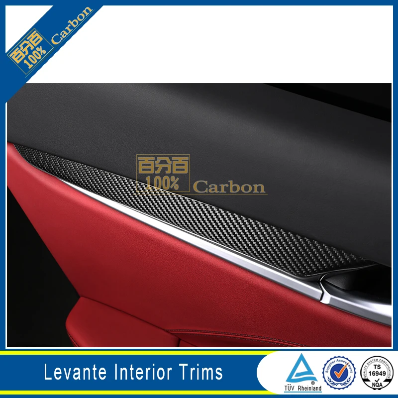 Внутренняя отделка из углеродного волокна дополнительный тип 10 шт. для Maserati Levante