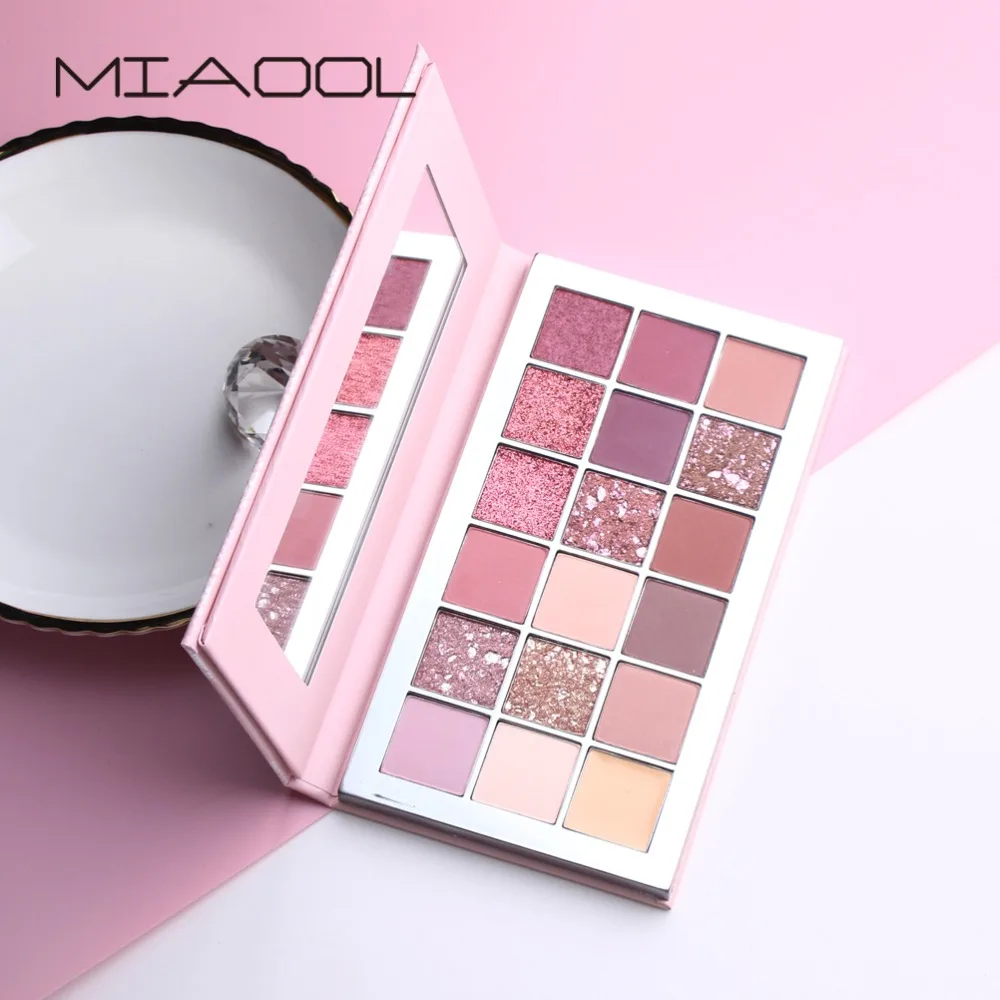 Miaool Beauty Makeup новинка тени для век телесного цвета палитра фирменная 18 видов цветов