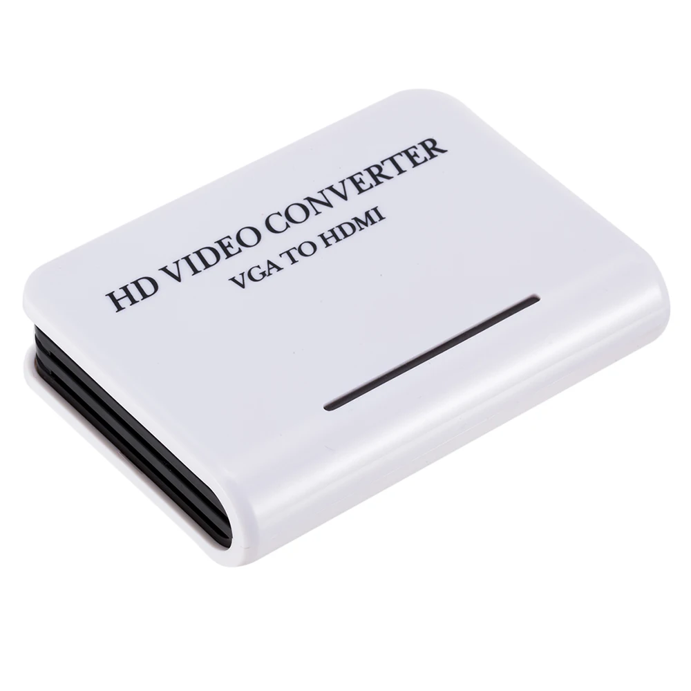 Качественный портативный видеокабель с разъемом VGA на HDMI выход 1080P HD аудио ТВ AV TV PC
