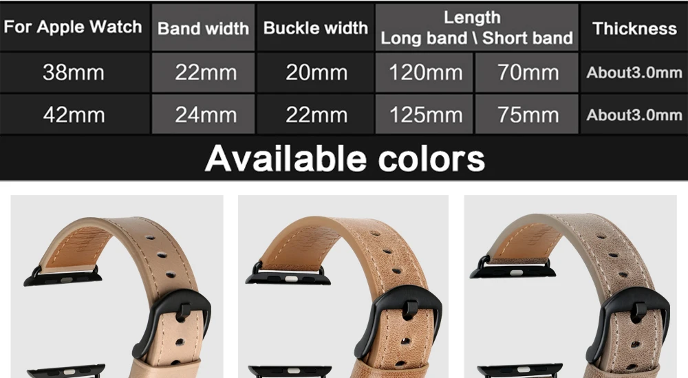 Аксессуары для часов MAIKES для Apple Watch ремешок 44 мм 40 мм из натуральной кожи iWatch ремешок 42 мм 38 мм Apple Ремешки для наручных часов серии 5 4 3 2 1