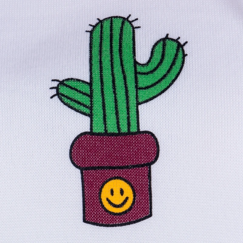 Новинка 2017 Повседневная Женская толстовка кактус джемпер пуловер с капюшоном