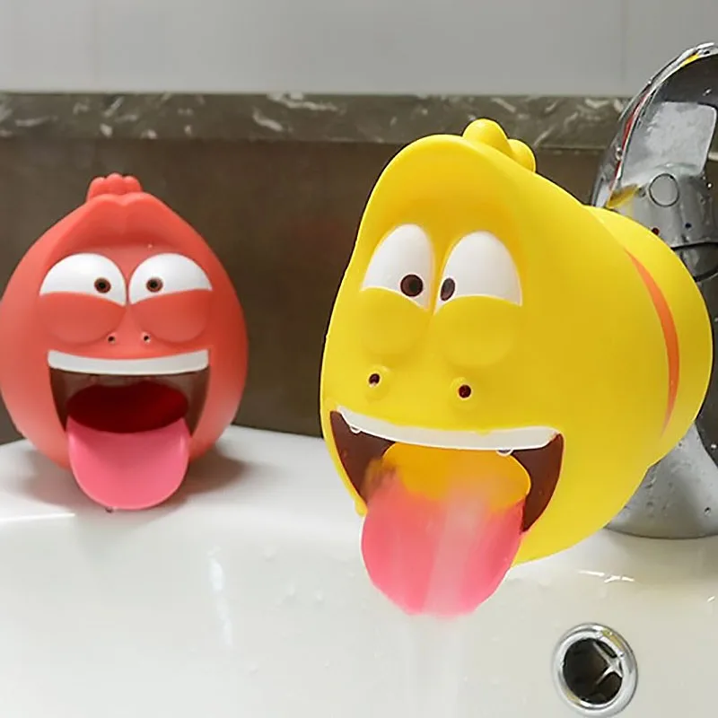 Кран Extender помочь детям ручная Стирка в Ванная комната мультфильм кран аксессуар