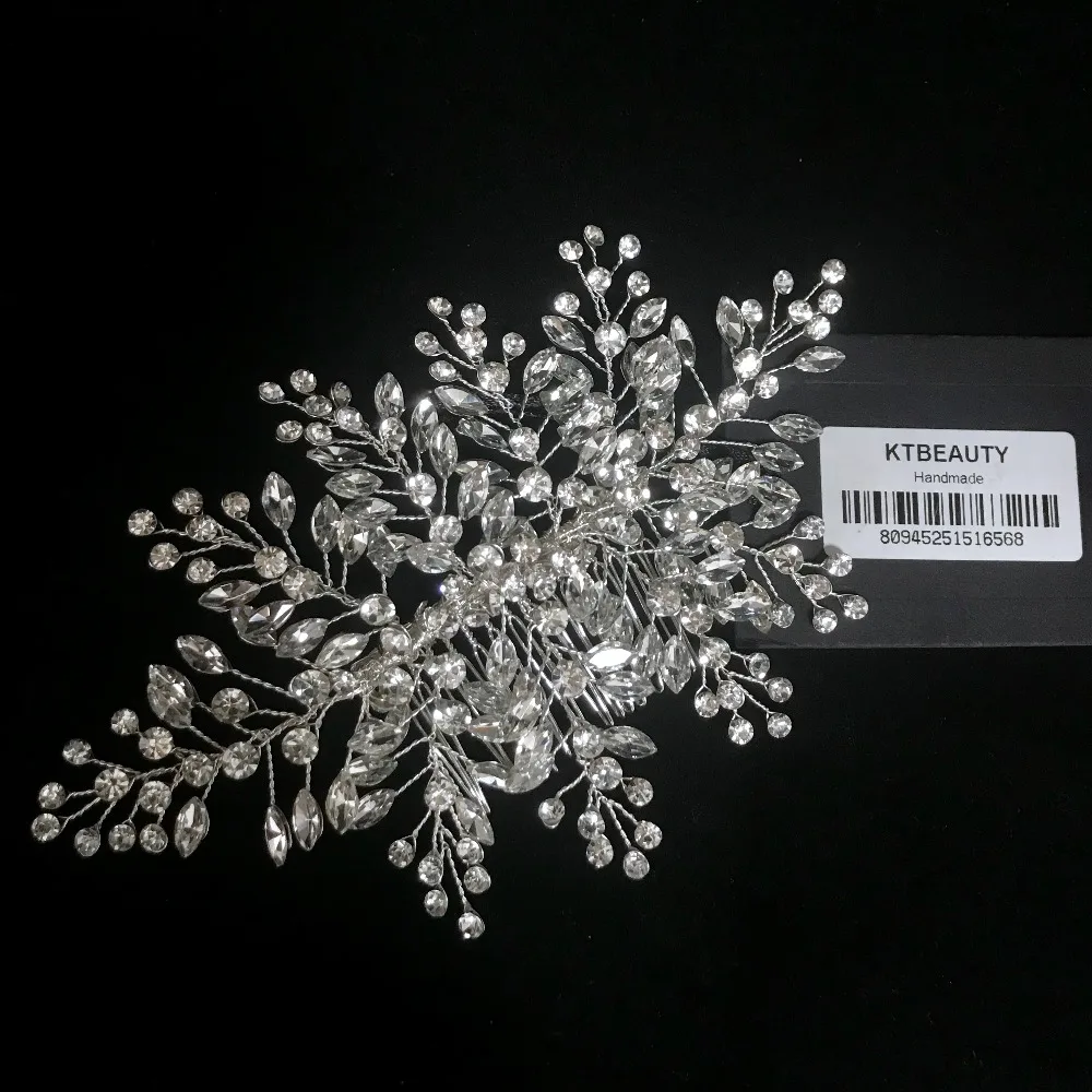 Стразы серебро на заказ большая тиара ручная мода ободок для волос Королевский