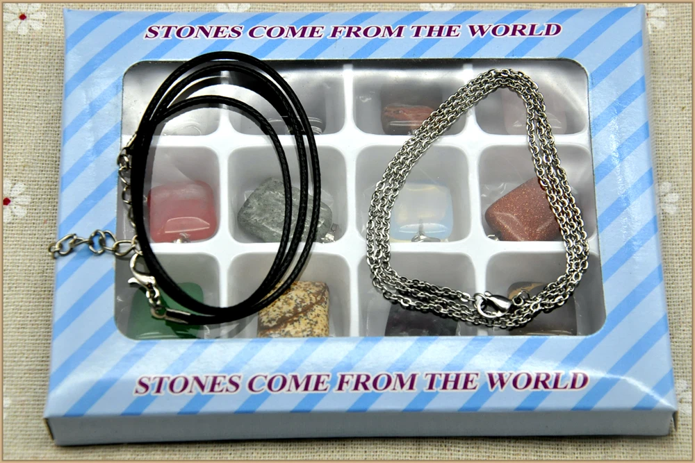 Юмбен натуральный кристалл крест ожерелье кулон набор религиозные амулеты Overwatch