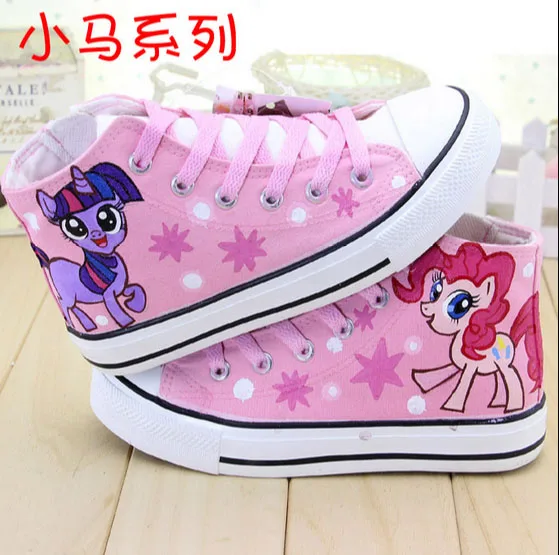 Детские кроссовки ручной работы из мультфильма Мой наполнитель Пони для косплея