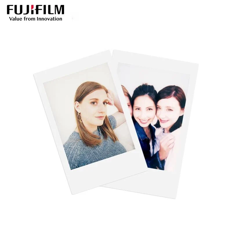 Оригинальная фотобумага Fujifilm Instax mini 8 20 листов пленка с белым краем 3 дюйма для