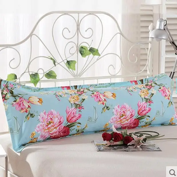 Бесплатная доставка хлопок двойная наволочка m1.5 1 2 метров в длину на парные