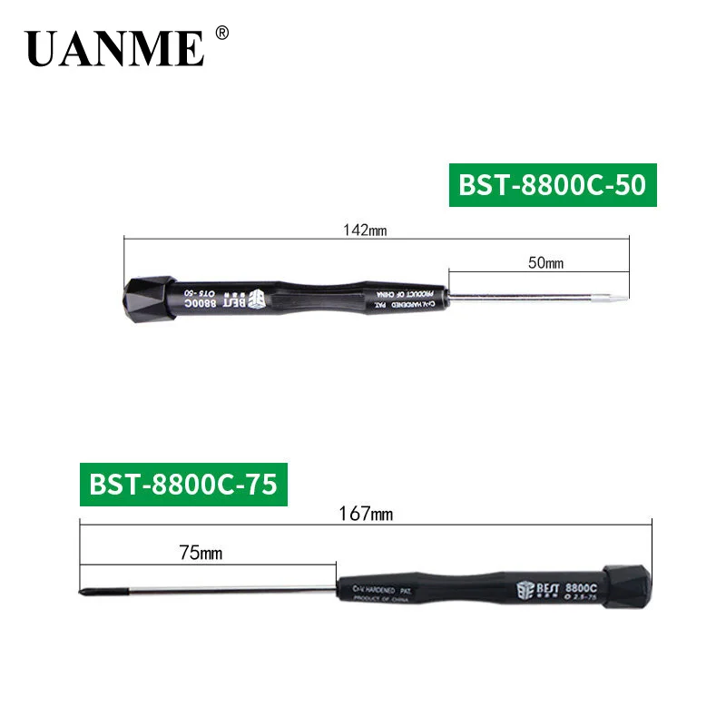 UANME Прецизионная отвертка P2 P5 1 5 Pentalobe Y 2 Tri Wing PH00 PH000 T3 T4 T5 T6 для Macbook Air Pro инструменты