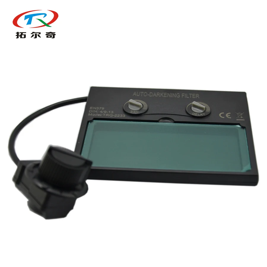 

mig welding mask Inner Battery Solar Power Auto Darkening Welding Helmet cap full face silver darken UV protection HD13(2233DE)W