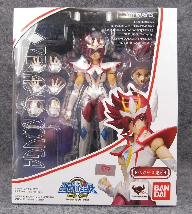 PrettyAngel Подлинная Bandai S.H.Figuarts Saint Seiya Omega Pegasus Koga(Kouga) фигурка|action figure|saint seiyafigures action