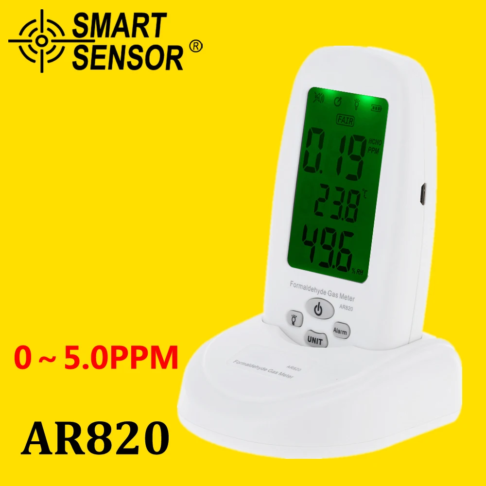 Детектор формальдегида 5 PPM измеритель загрязнения тест HCHO детектор газа