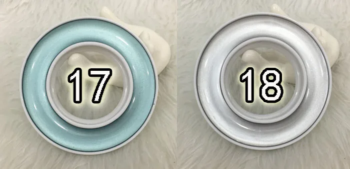 Круглые пластиковые кольца с низким уровнем шума для штор матовые хромированные