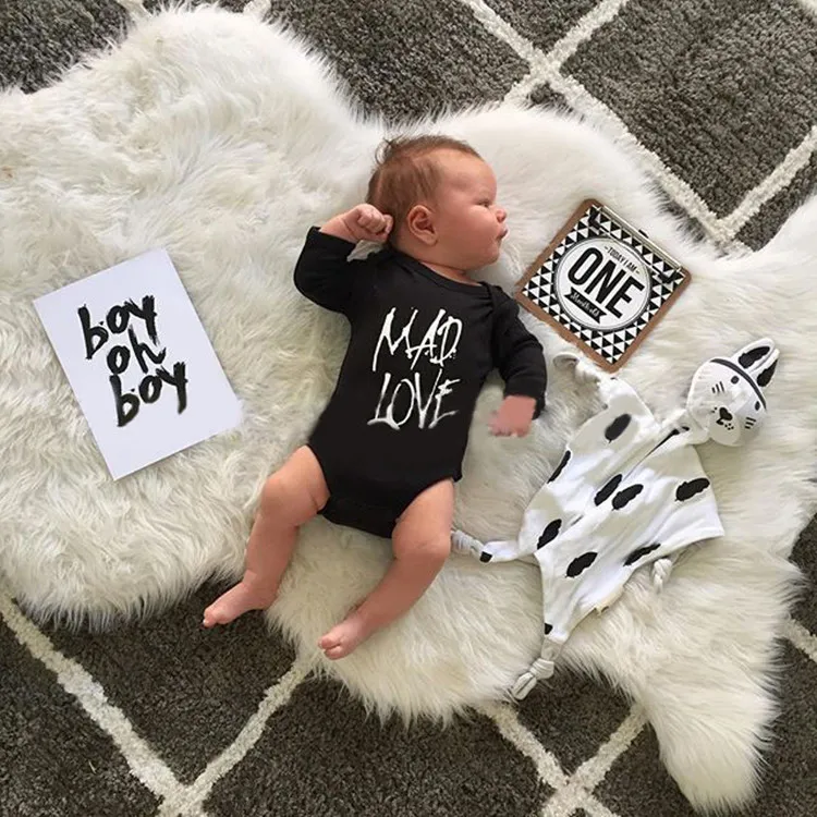 Осенний мужской костюм для малышей хлопковая черная футболка с длинными