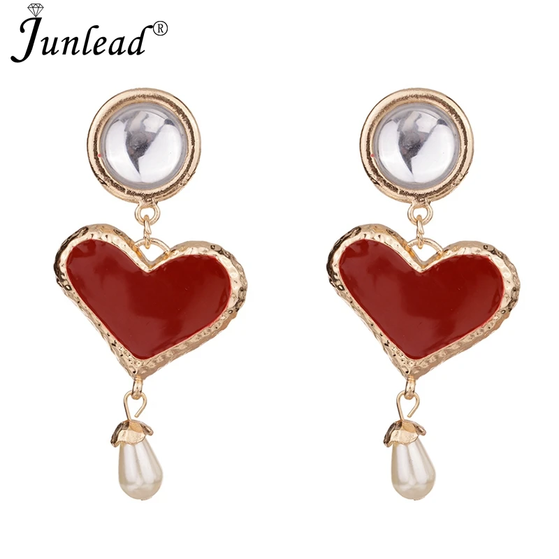 Женские серьги-подвески Junlead Винтажные серьги с золотым и металлическим