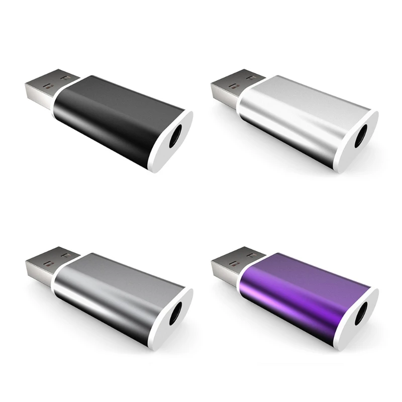 1 шт Высокое качество звуковая карта 5,1 USB накопитель бесплатно до 3,5 мм Микрофон Разъем для наушников стерео гарнитура Аудио Звуковая карта