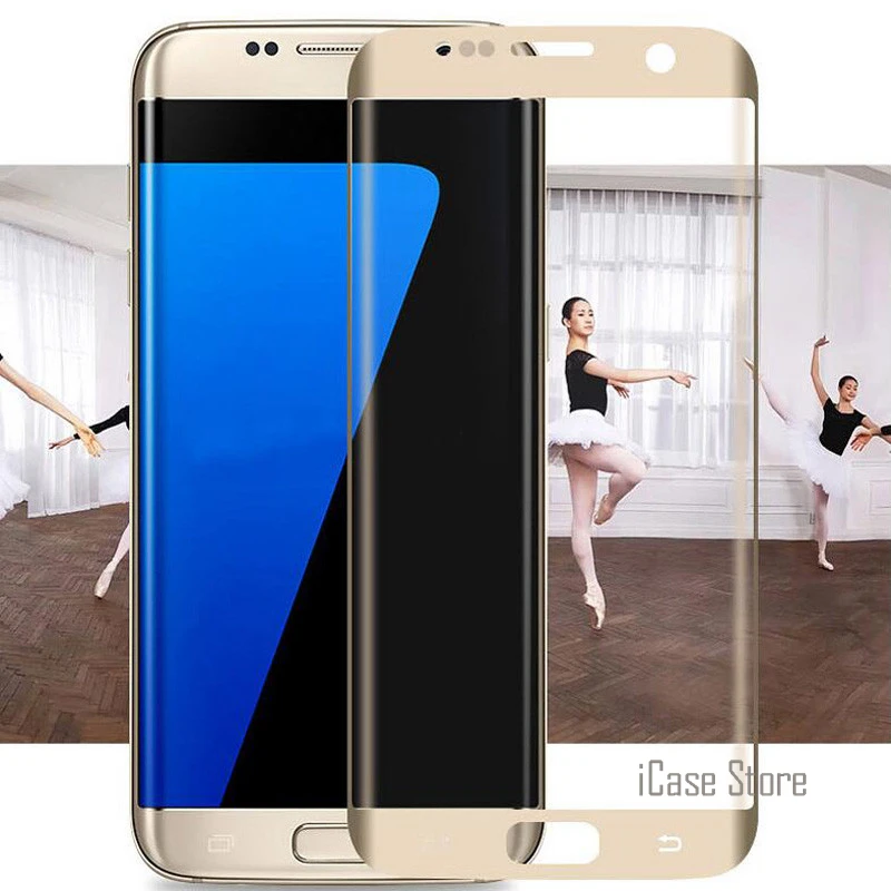3D изогнутая Защитная пленка для экрана samsung Galaxy S7 край крышки Anti-Explosion закаленное