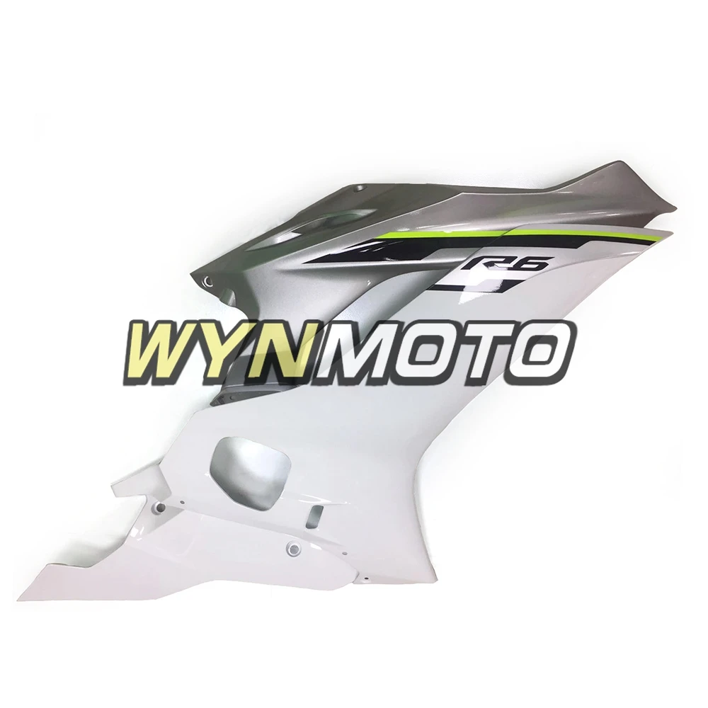 Полный комплект обтекателей для мотоцикла из АБС пластика Yamaha YZF _ 600 R6 2017 белые