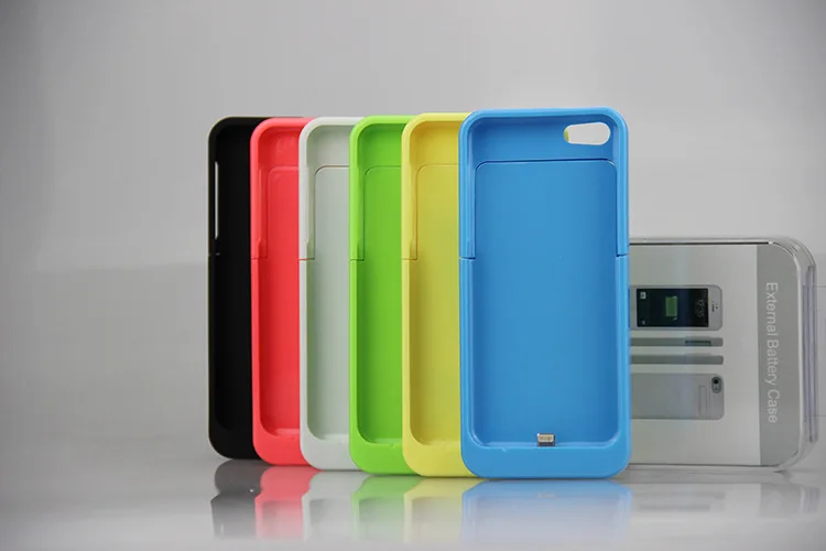 Для iPhone 5 5S 2200 mAh Перезаряжаемые внешний Батарея зарядный чехол Батарея для Apple iPhone 5/iPhone 5 S
