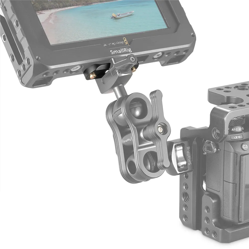SmallRig мини быстросъемный НАТО рельс (48 мм) длинный для камеры клетка ручной