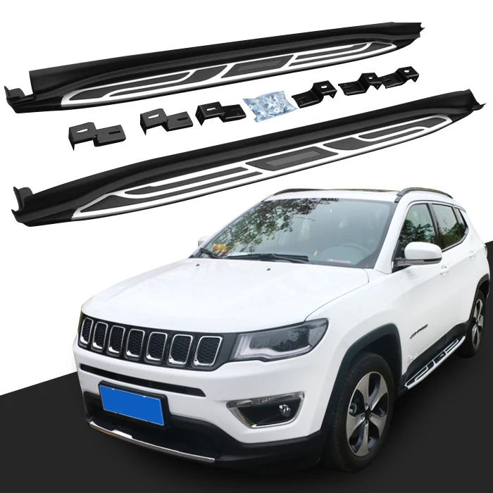 Подножка Nerf боковая подножка подходит для JEEP new Compass 2017 2020 платформа Iboard|Буксиры и